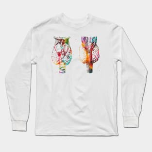 Anatomy of human thyroid gland Long Sleeve T-Shirt